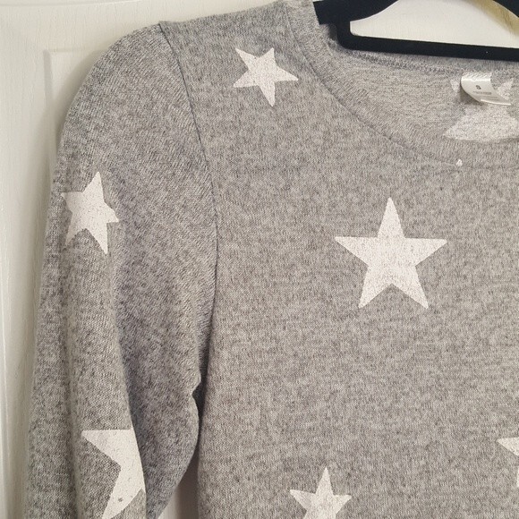 Grey Star Tunic Sweatshirt NWOT - Picture 4 of 4
